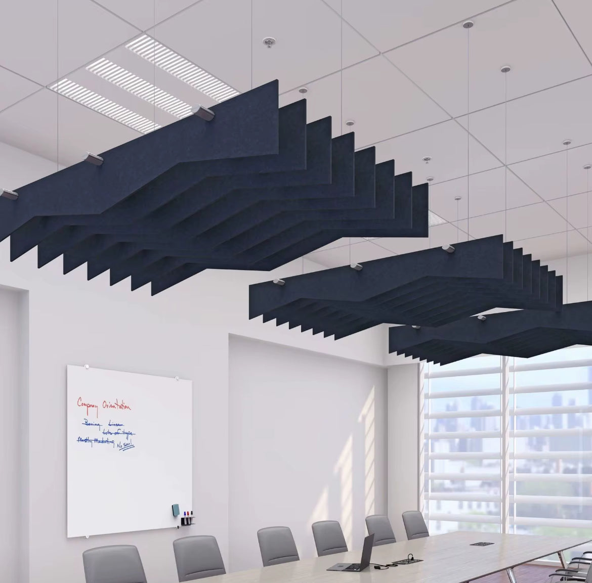 Acoustic Ceiling Baffle Straight