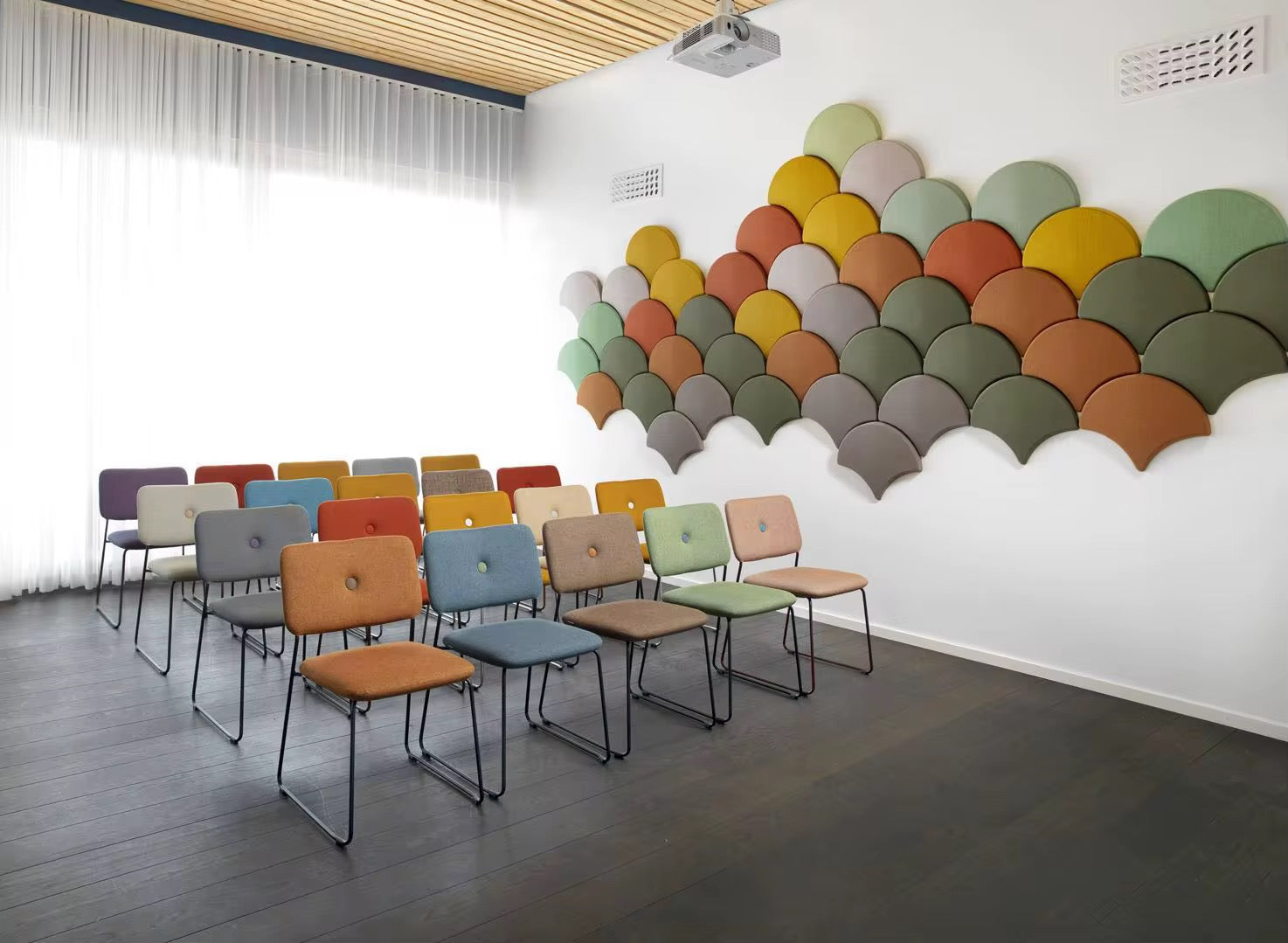 Custom Molded Acoustic Polyester Fibre Panels