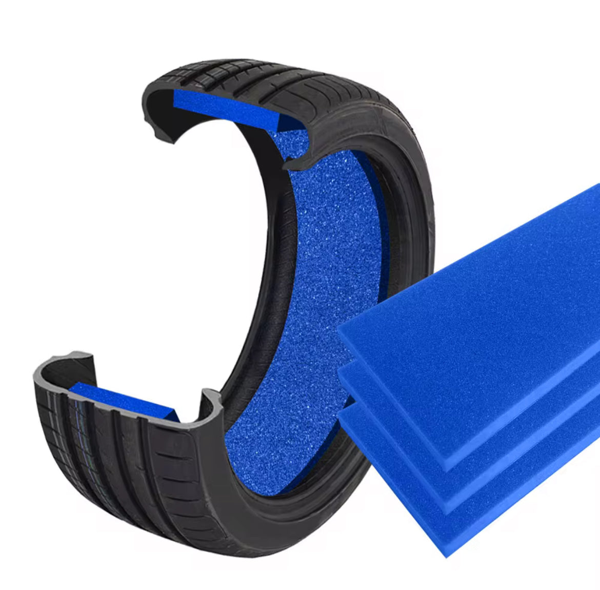 Echo-Less Tyre Silent Foam set of 4
