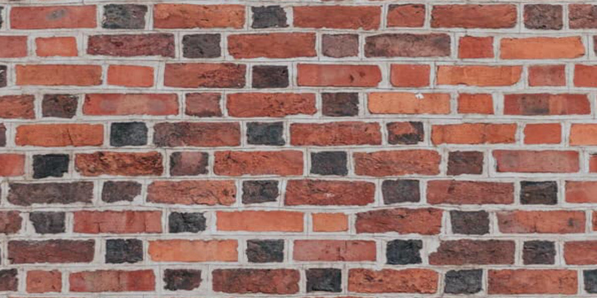 Echo-less Printed Acoustic Panel 1200x600mm – Red Brick