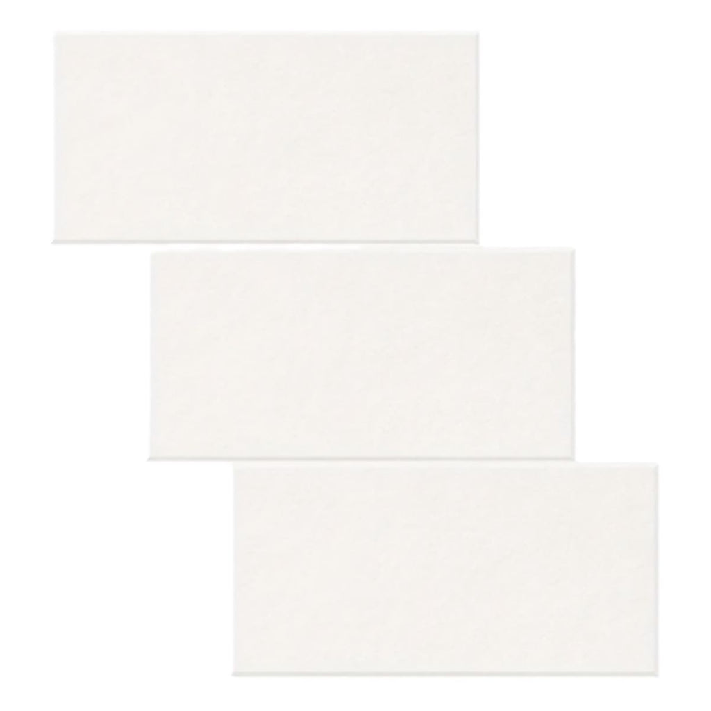 Acoustic Panels 60*30cm Rigid Fiber White 3 pack