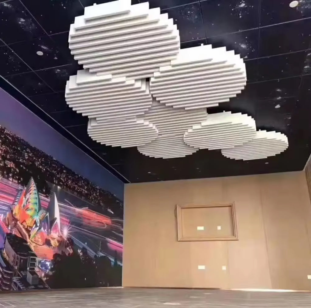 Acoustic Ceiling Baffle Grids