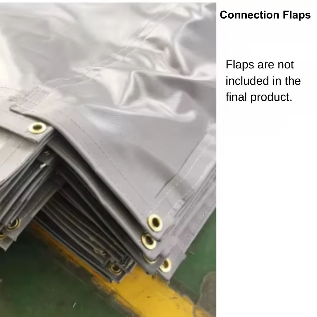 Echo-Less Construction Sound Barrier Tarp – 1.8m x 3.4m