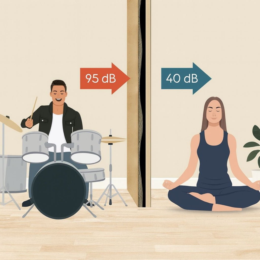 Echo-Less Vinyl Foam Sound Proofing Sheet – 1200×2000×3mm