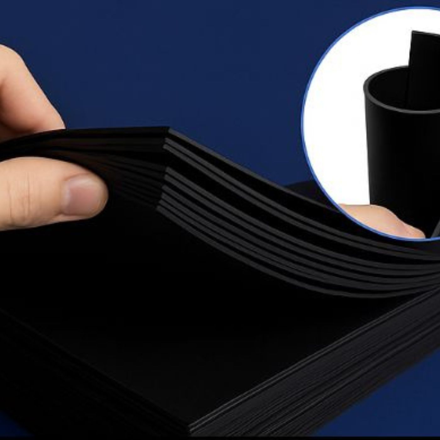 Echo-Less Vinyl Foam Sound Proofing Sheet – 1200×2000×3mm