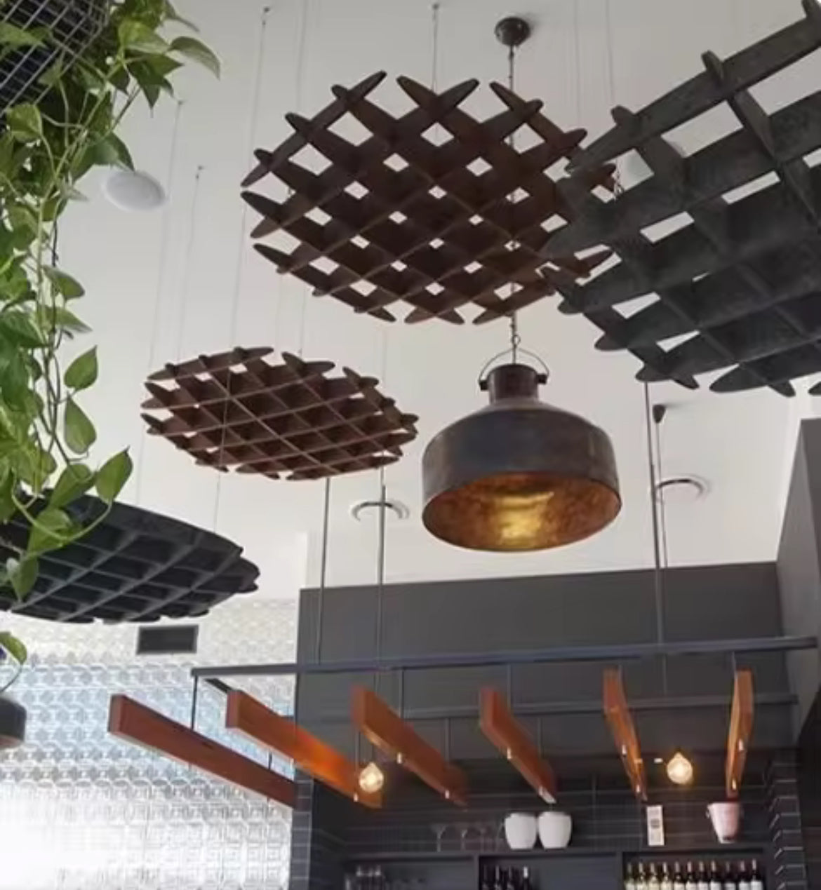 Acoustic Ceiling Baffle Grids