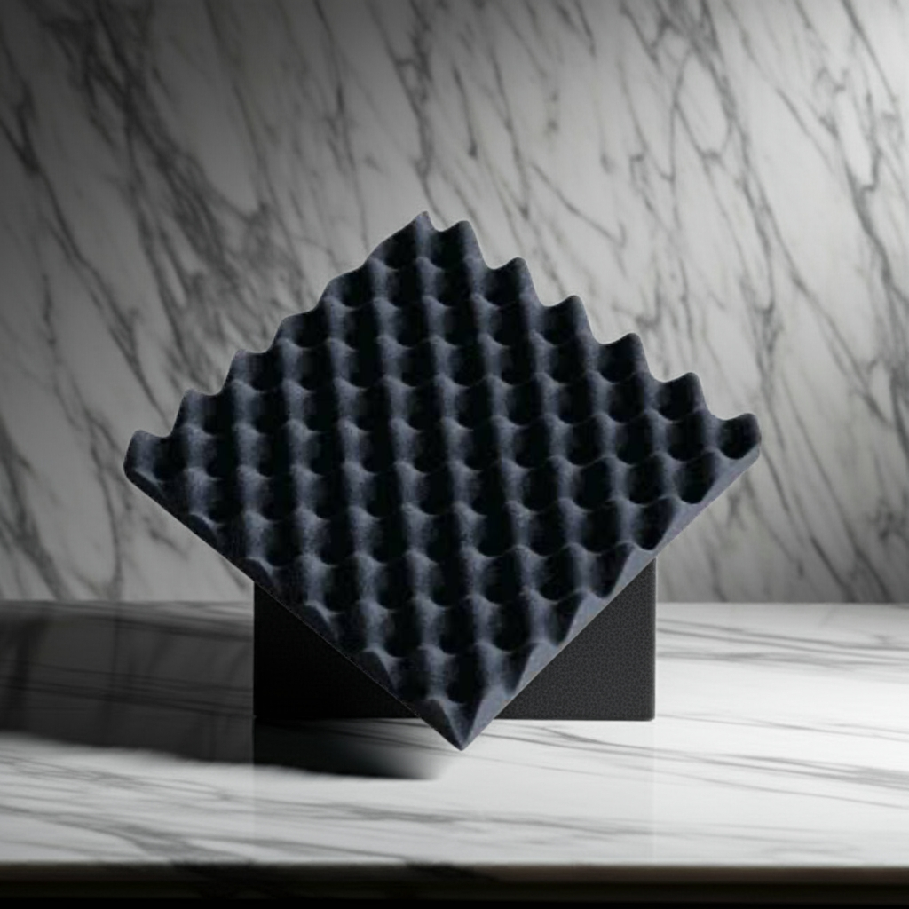 Echo-Less Egg Crate / Convolute Acoustic Foam Panels 5cm - 12 pack