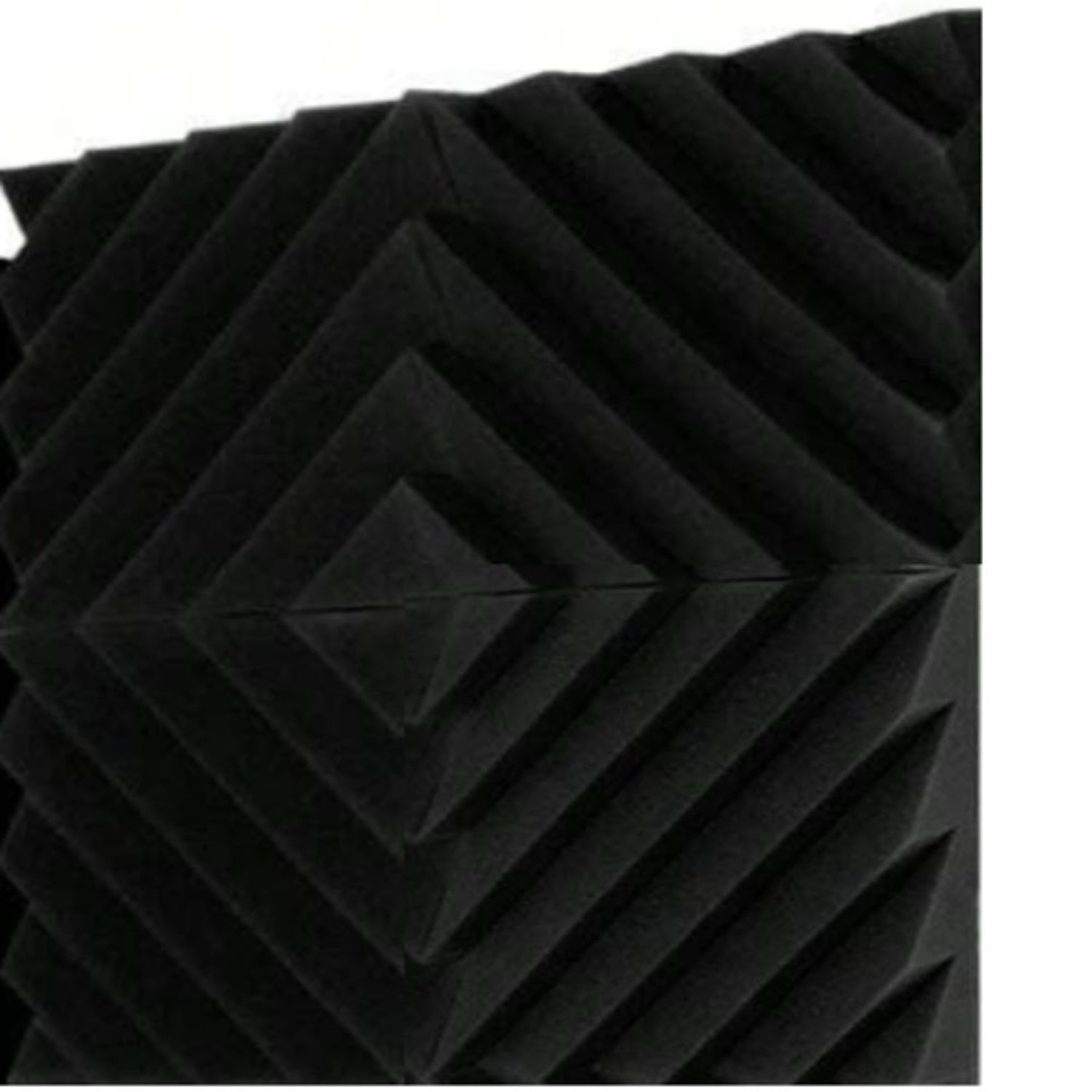 Acoustic Foam Panel Diagonal shape (5cm thick) - 4 panels - Echo - Less