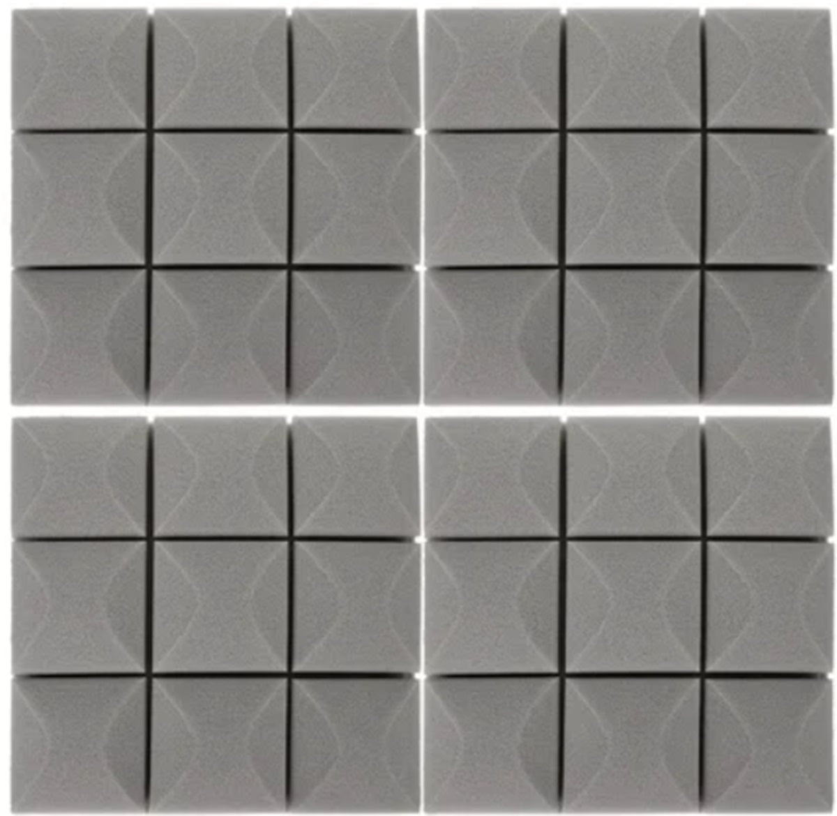 Mushroom Acoustic Panels Grey - Echo - Less